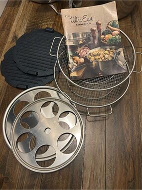 Vintage Saladmaster System 7 Accessory Skillet Inserts